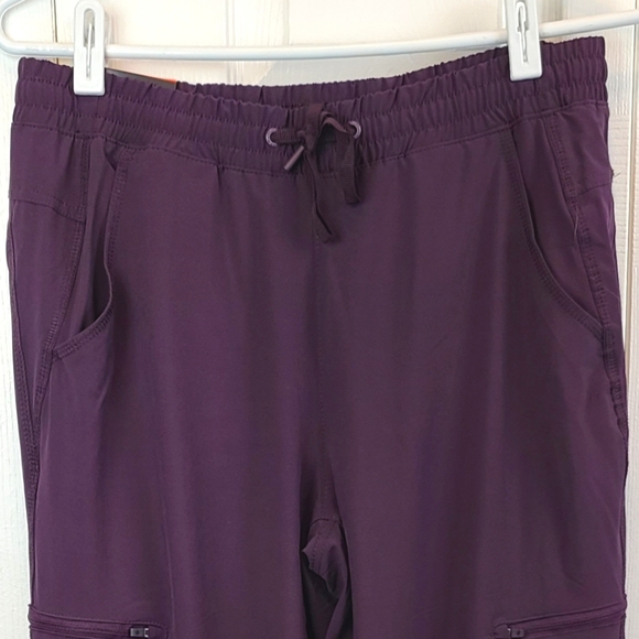 NWT ☆ Eddie Bauer Purple Fleece Lined Pant Size 8 - Picture 5 of 13